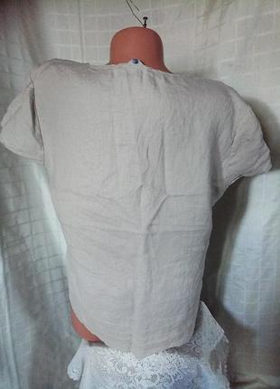 Блуза льон 65 3
