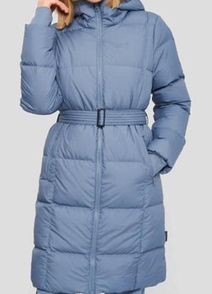 Пухове пальто jack wolfskin frozen lake coat