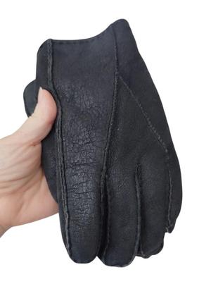 Перчатки нат кожа