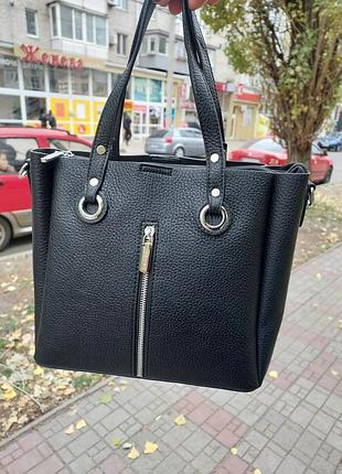 Сумка жіноча чорна
