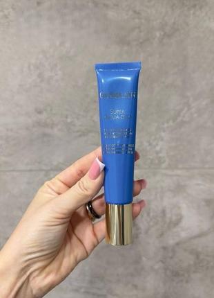 Зволожуючий флюїд для обличчя - guerlain super aqua-day triple protective shield spf30
