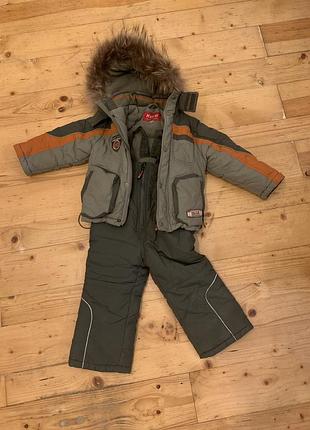 Зимовий комбенізон дитячий і куртка