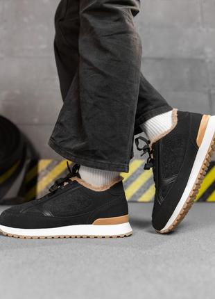 Зимние женские кроссовки nex black