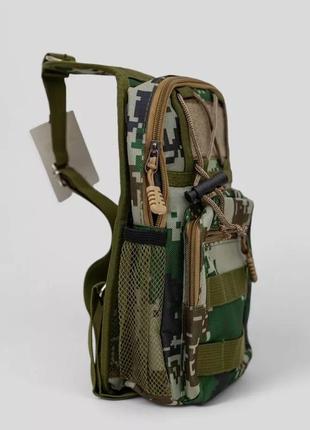 Сумка слинг мужская, цвет хаки