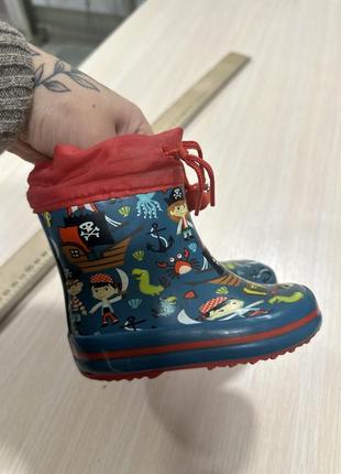 Гумові чоботи для малюків 21розмір