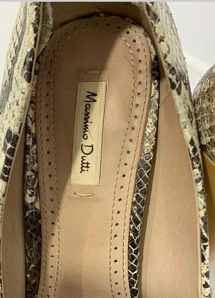 Женские полностью кожаные фирменные туфли 39р. 25см4 фото