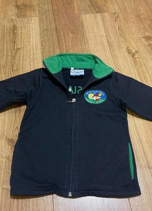 Кофта на змейках садочек для мальчика 4/5 рочков 104-116