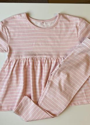 Костюм на девочку леггинсы и футболка george, костюм девочке 3/4 года