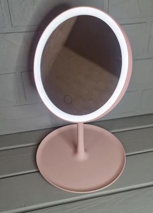 Дзеркало з led-підсвіткою для макіяжу