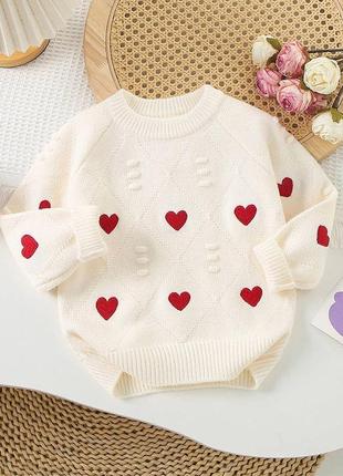 Детский повседневный свитер