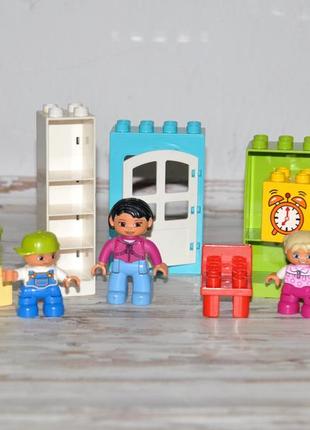 Фирменный набор конструктор lego duplo лезвия фигурки семья оригинал семья