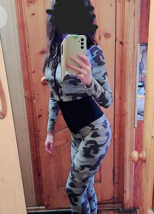 Лосины костюм комбинезон