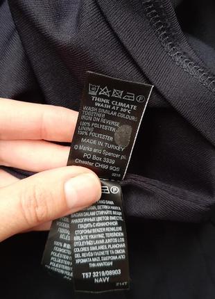 Юбка синяя длинная миди плиссированная m&s4 фото
