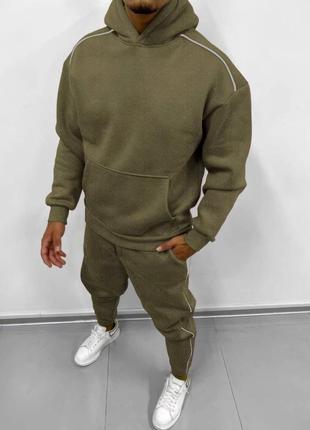 Чоловічий спортивний костюм на флісі