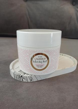 Кокосовий велюровий таючий бальзам для тіла lalicious velour body melt 226g