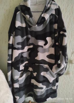 Теплий худі- плед