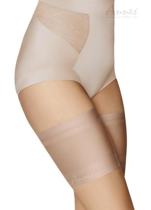 Бандалетки гладкие ленты на бедра от натирания annes satin l,xl,2xl