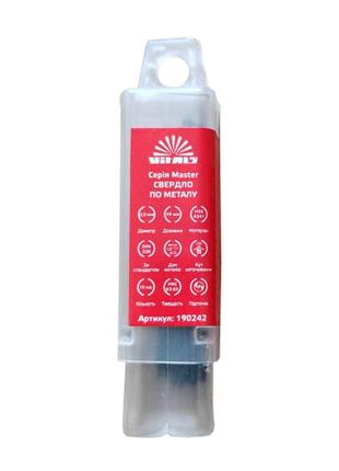 Свердло по металу hss 4341 2.0 (10 од.) vitals master