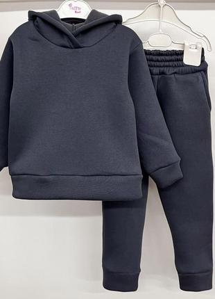 Зимний костюм на флисе для девочки4 фото