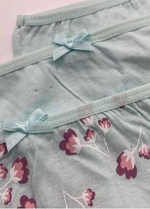 Трусы детские на девочку (3 шт) 4