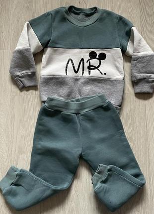 Теплий костюм на флісі