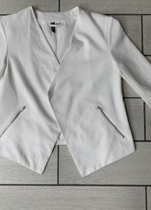 Белый пиджак женский, женский жакет