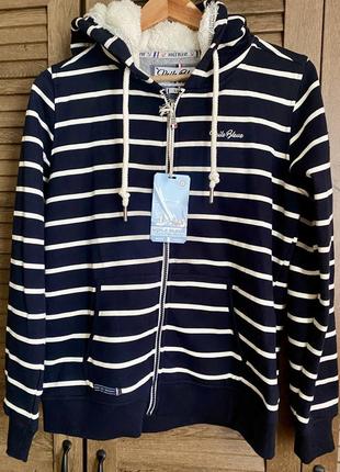 Новая утепленная кофта французского бренда «voile bleue”, оригинал.