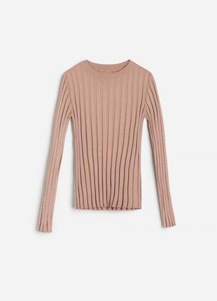 Вʼязаний лонгслів, светрик для дівчинки