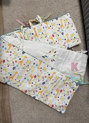 Бортик в кроватку mothercare