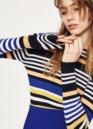 Светр у кольорову смужку zara