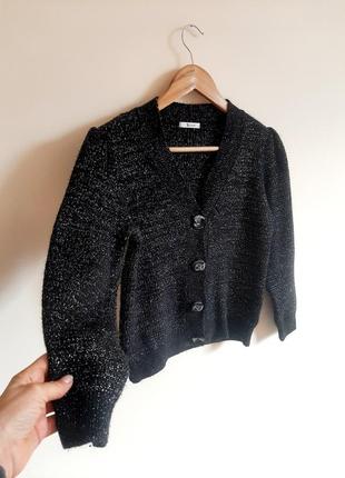 🖤красивая кофточка на пуговицах с люрексовой ниточкой бренда tu m