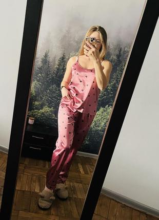 Піжама, комплект для сну зі штанами, пижама женская, одяг для дому, костюм для дому