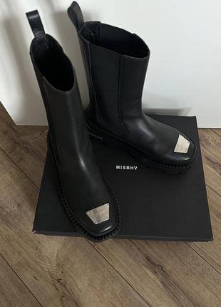 Черные мужские ботинки misbhv