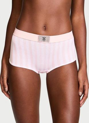 Трусики-шортики со стразами виктория сикрет victoria ́s secret