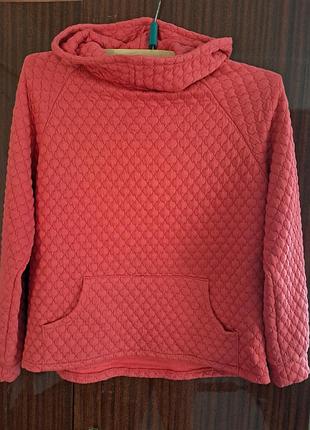 Худи терракотового цвета