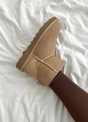 Угги ugg classic mini brown premiun