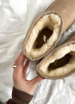 Угги ugg classic mini brown premiun