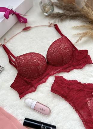 Спокусливий та ніжний комплект intimissimi❤️🤍