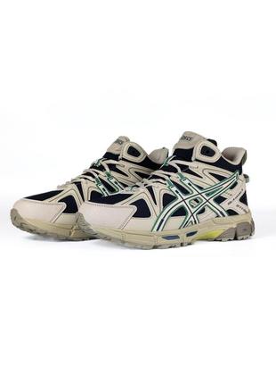 Кроссовки мужские asics gel kahana 8 fur beige/dark blue
