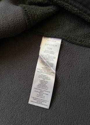 Кофта флиска spyder 1/3 zip размер l