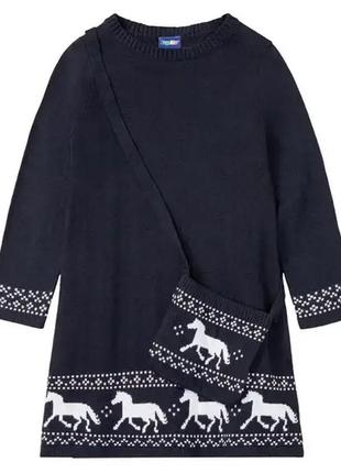 Детское платье платье платье с сумочкой lupilu для девочки 20202