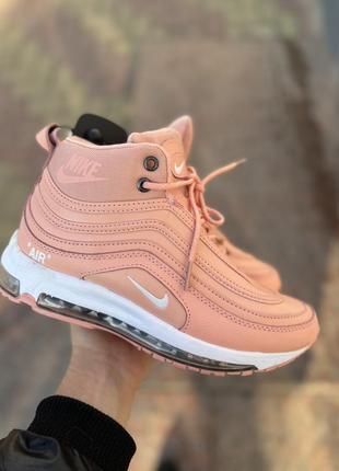 Жіночі зимові nike на хутрі кросівки3 фото