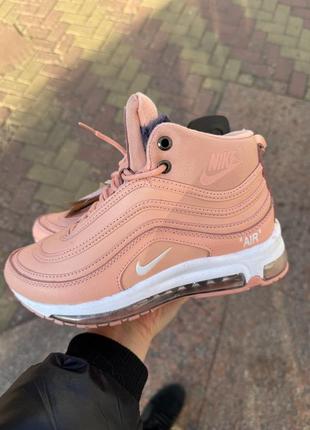 Жіночі зимові nike на хутрі кросівки6 фото
