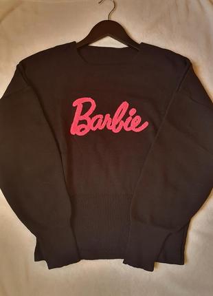 Распродажа!!️свитер черный женский barbie