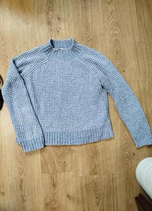 Светр м'який в'язка colin's блакитний