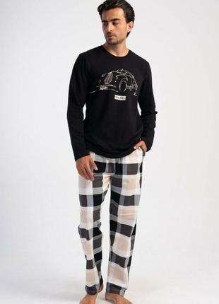 Байковий чоловічий комплект для дому та сну 403299