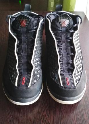 Мужские баскетбольные кроссовки jordan 15 retro se black metallic silver (44) оригинал