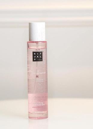 Парфюмированный спрей sakura / мист для тела и волос ritual