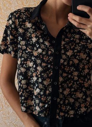 Сорочка блуза з коротким рукавом