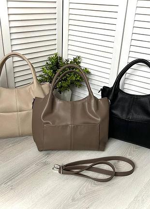 Сумочка эко кожа черная